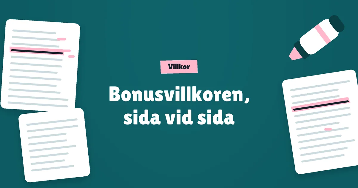 Bonusvillkor hos svenska casinon: vad de nio faktiskt kräver